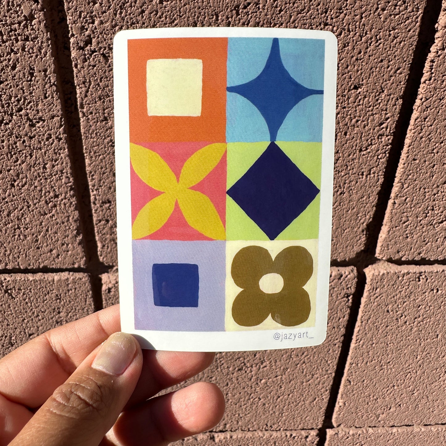 Breeze Blocks Sticker