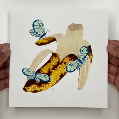 Apeeling Banana