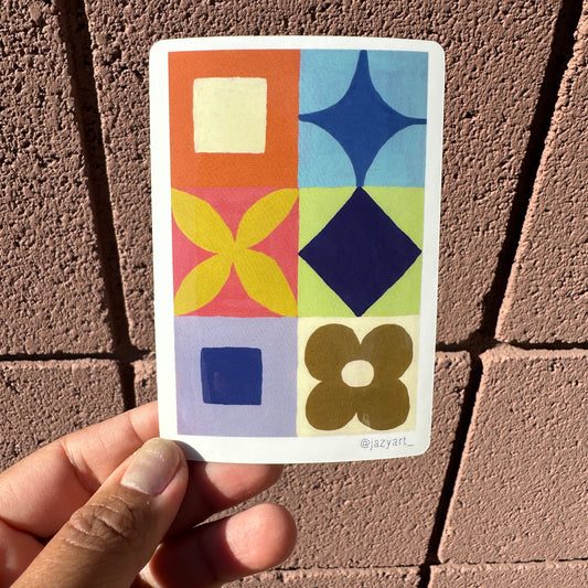 Breeze Blocks Sticker