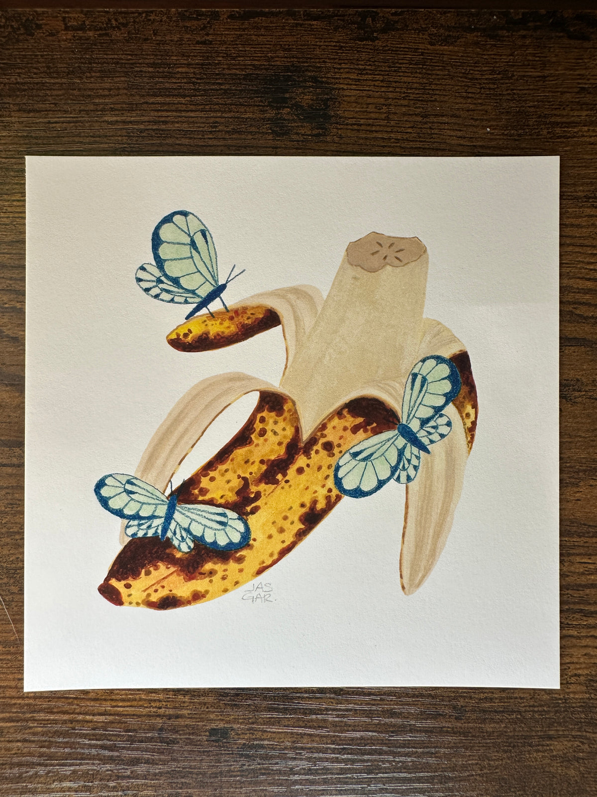 Apeeling Banana