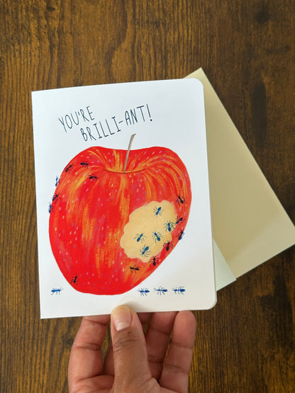 You're Brilli-ant Thank You Card