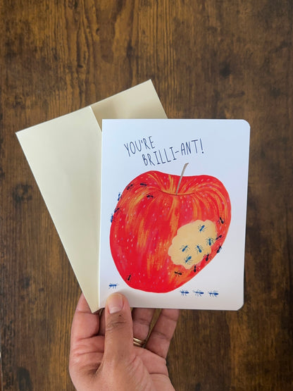 You're Brilli-ant Thank You Card