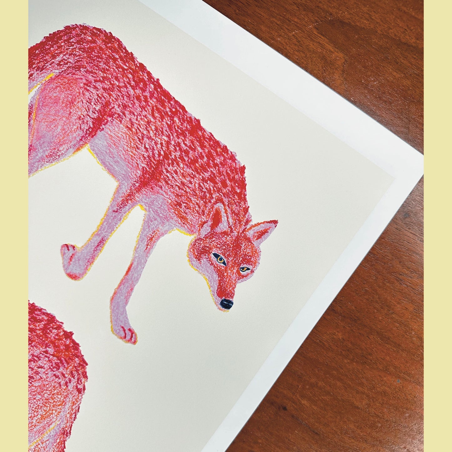 Coyotes Print