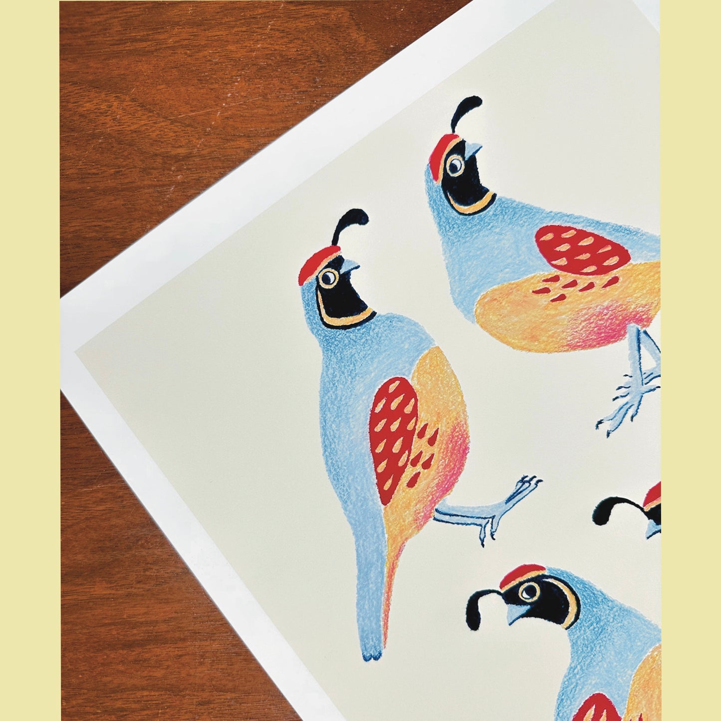 Quails Print