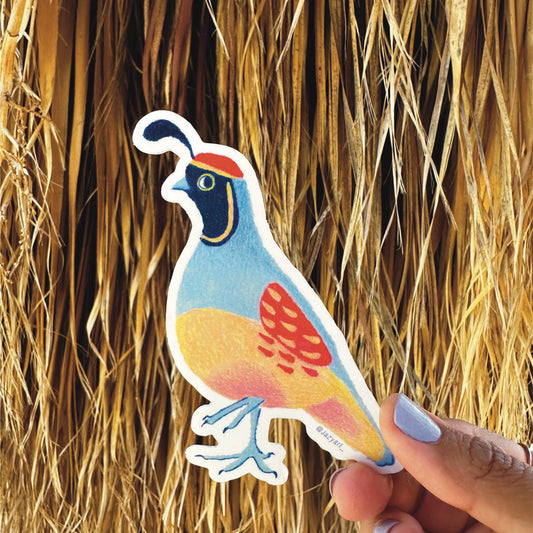 Quail Sticker